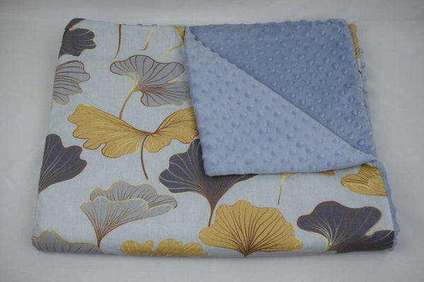 Couverture ginkgos dorés