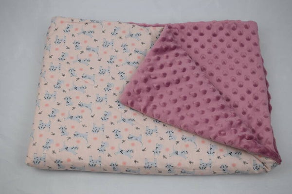 Couverture chats bleus