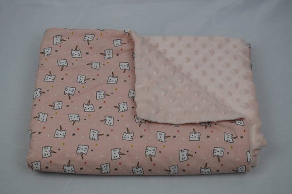 Couverture chats licorne