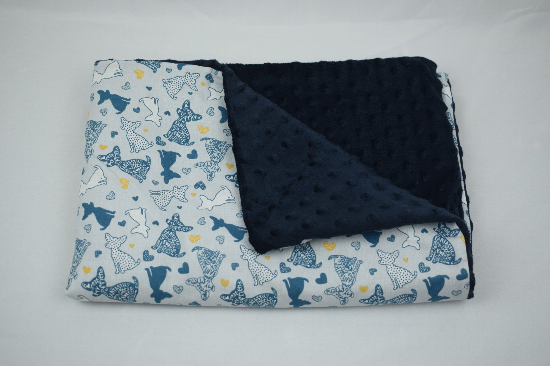 Couverture chihuahua foncé