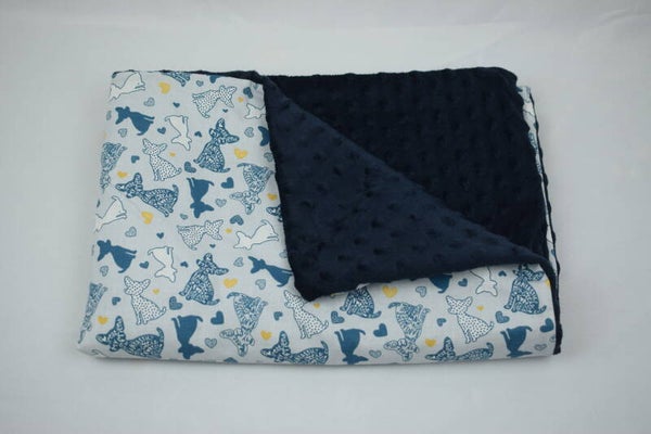Couverture chihuahua foncé