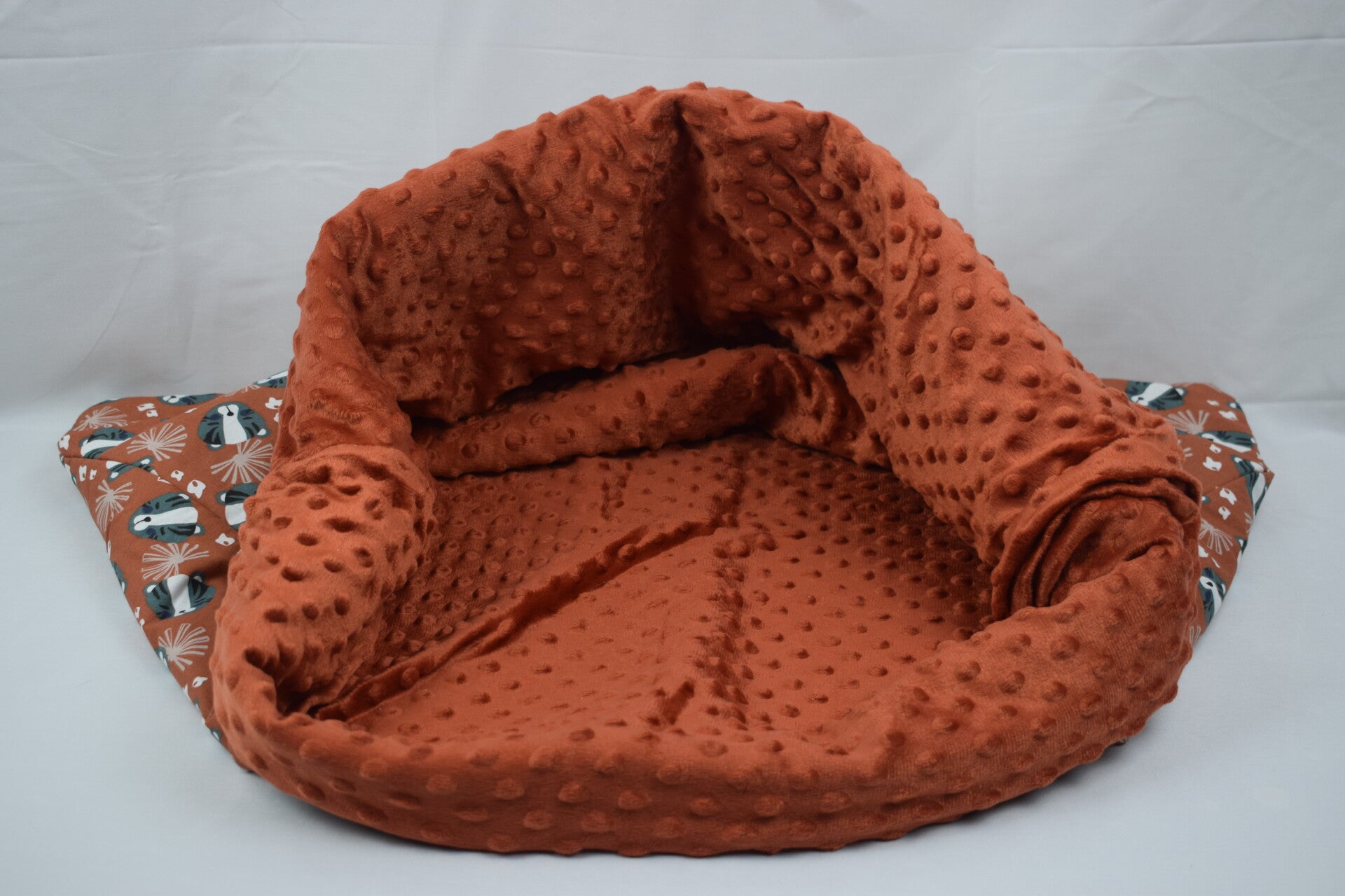 Pochette à poser tête de tigre