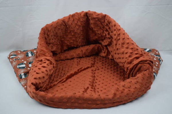 Pochette à poser tête de tigre