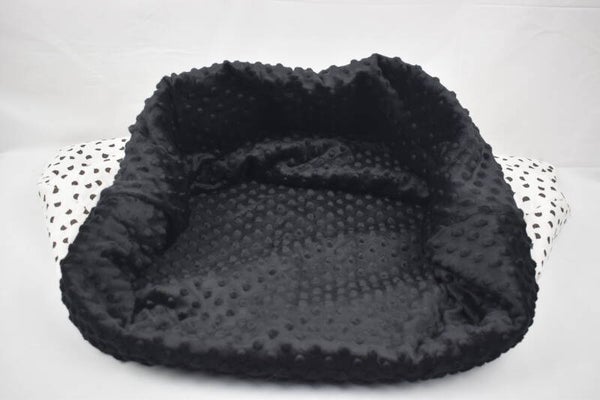 Pochette à poser têtes de chats noirs