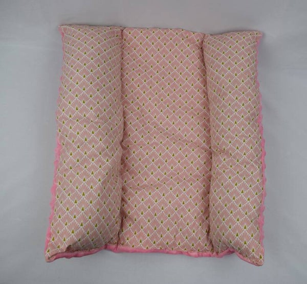 Snugabun paon rose poudré