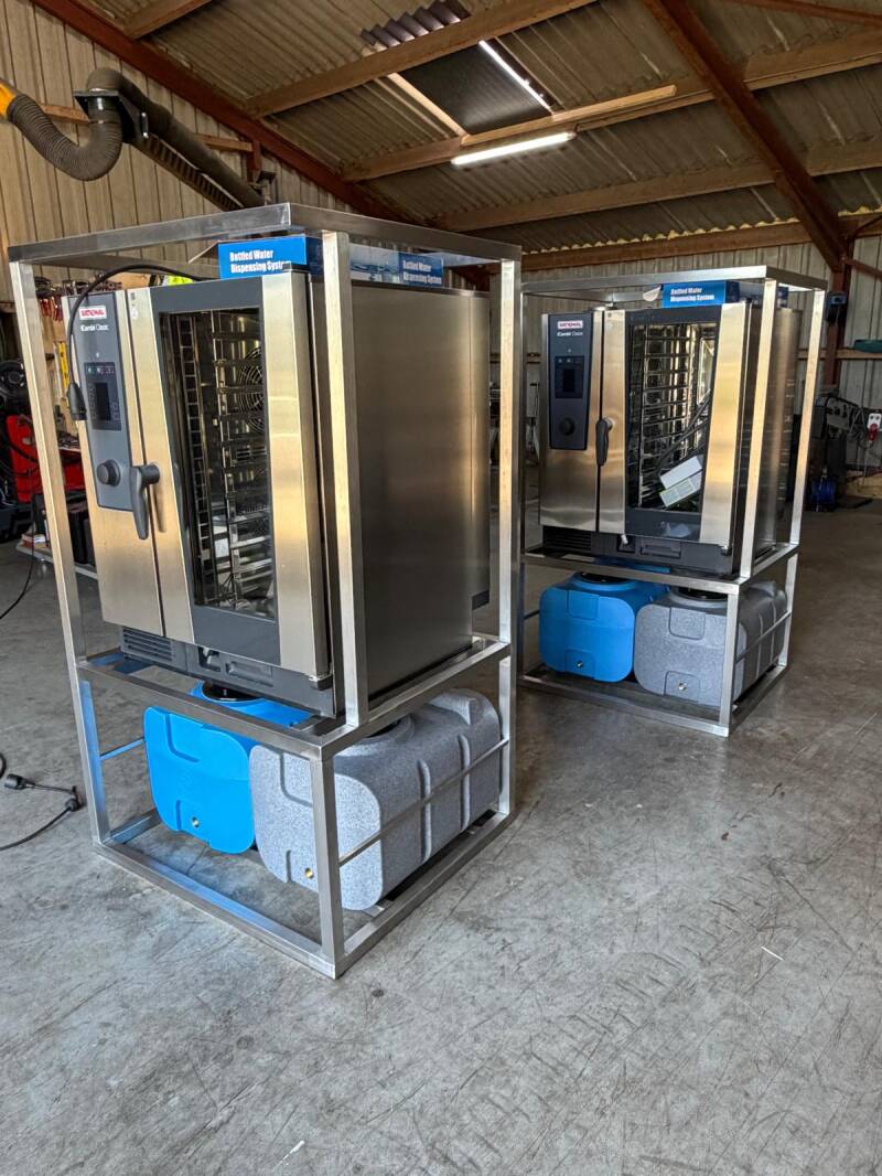 2x beschermcontainers rational combi-steamers