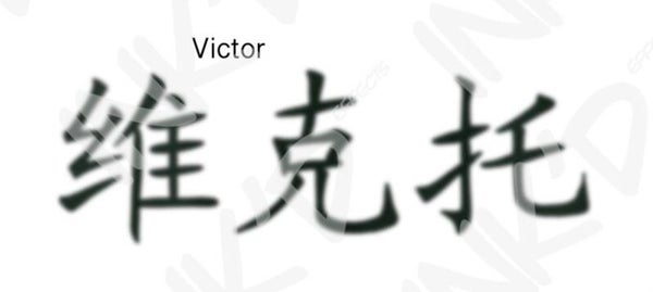Victor - Names in Chinese
