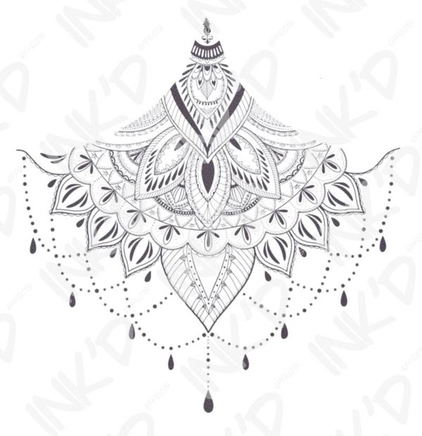 Chest Lotus Mandala