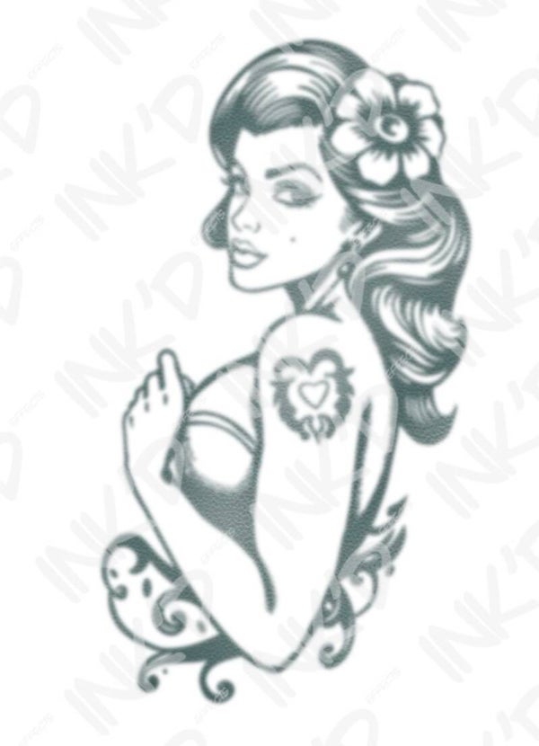 Modern Pin Up Girl 1