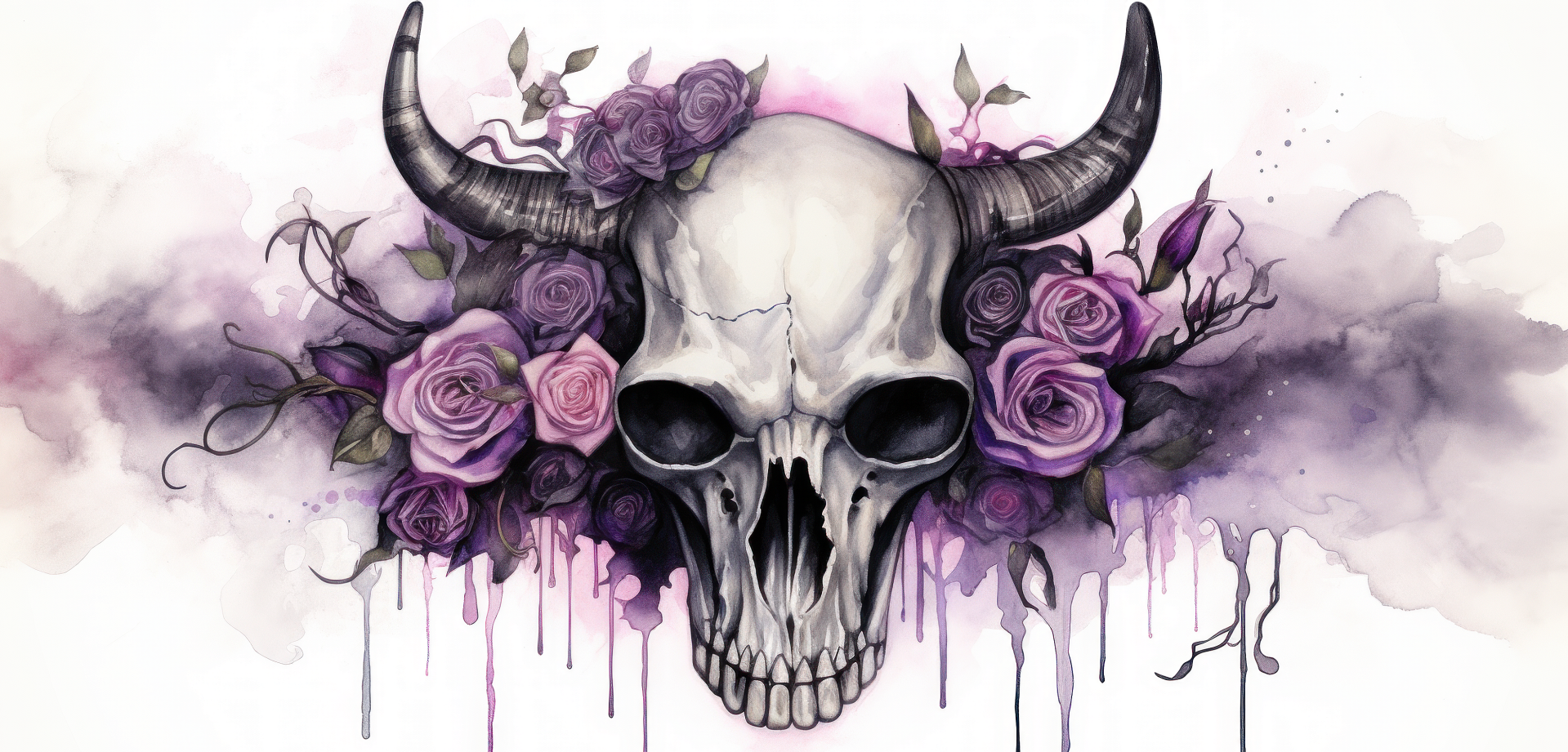 Floral Skull