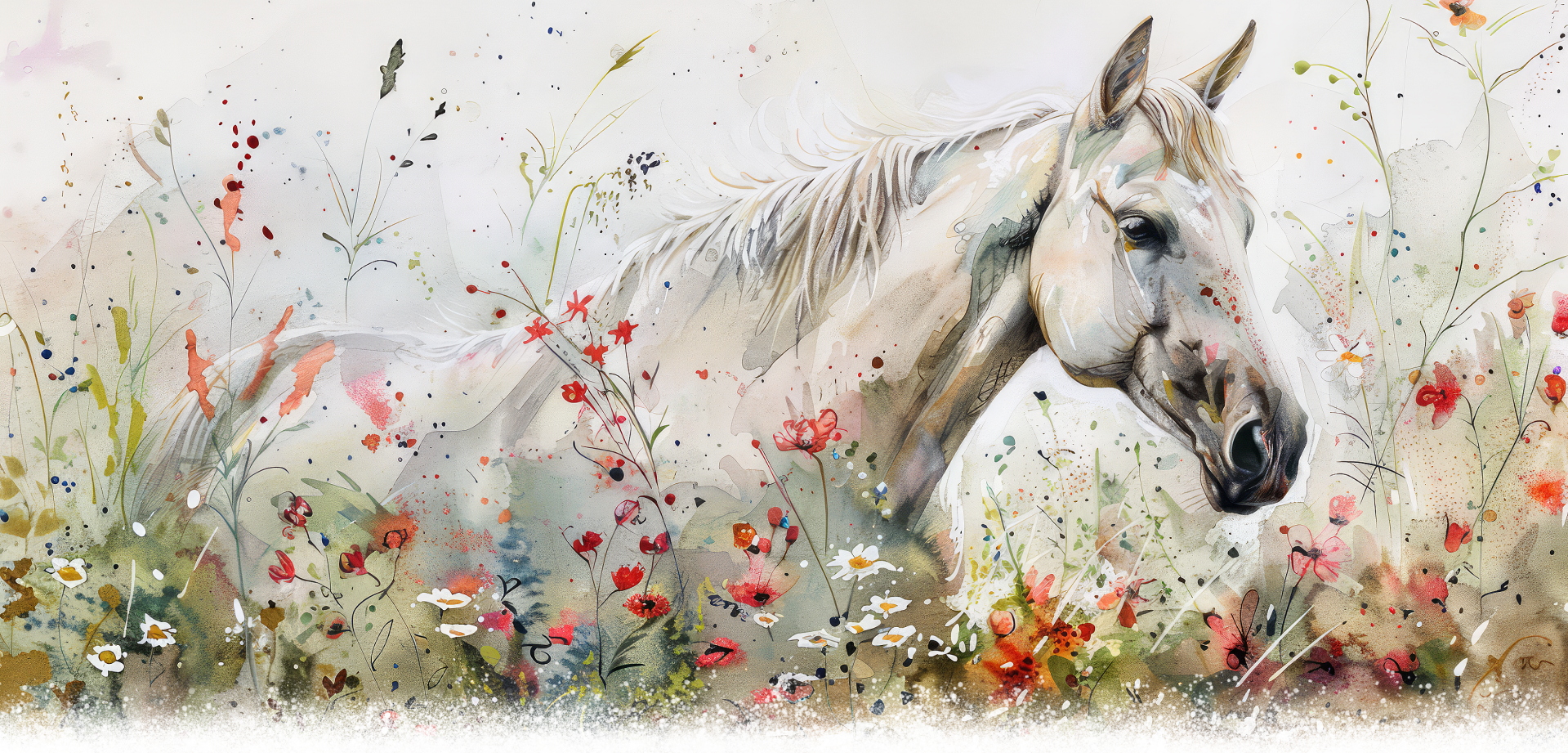Horse in a Field