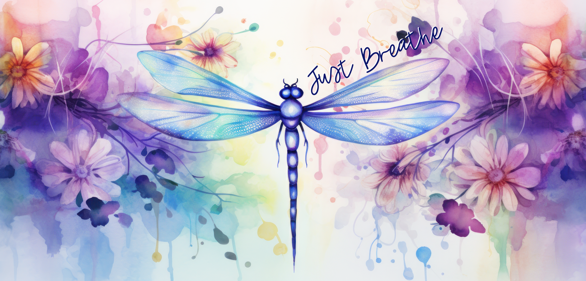 Watercolor Dragonfly