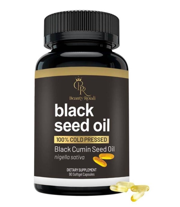 Zwarte zaad olie capsules