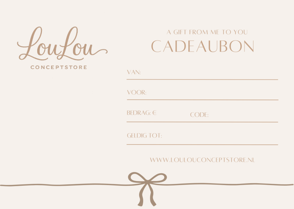 Cadeaubon LouLou Conceptstore