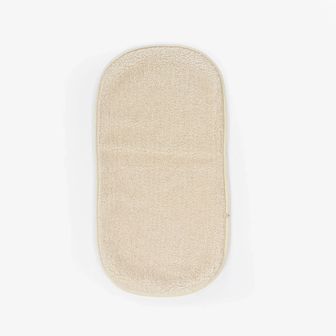 Kico label: Onderlegger voor kinderwagen/reiswieg naturel