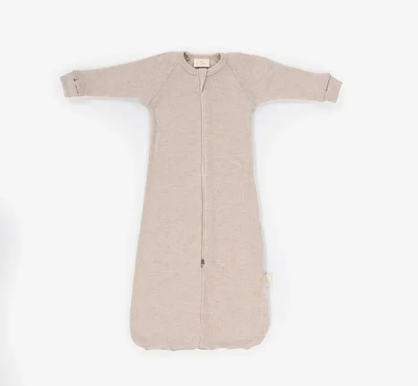 Kico label: Merinowollen slaapzak beige