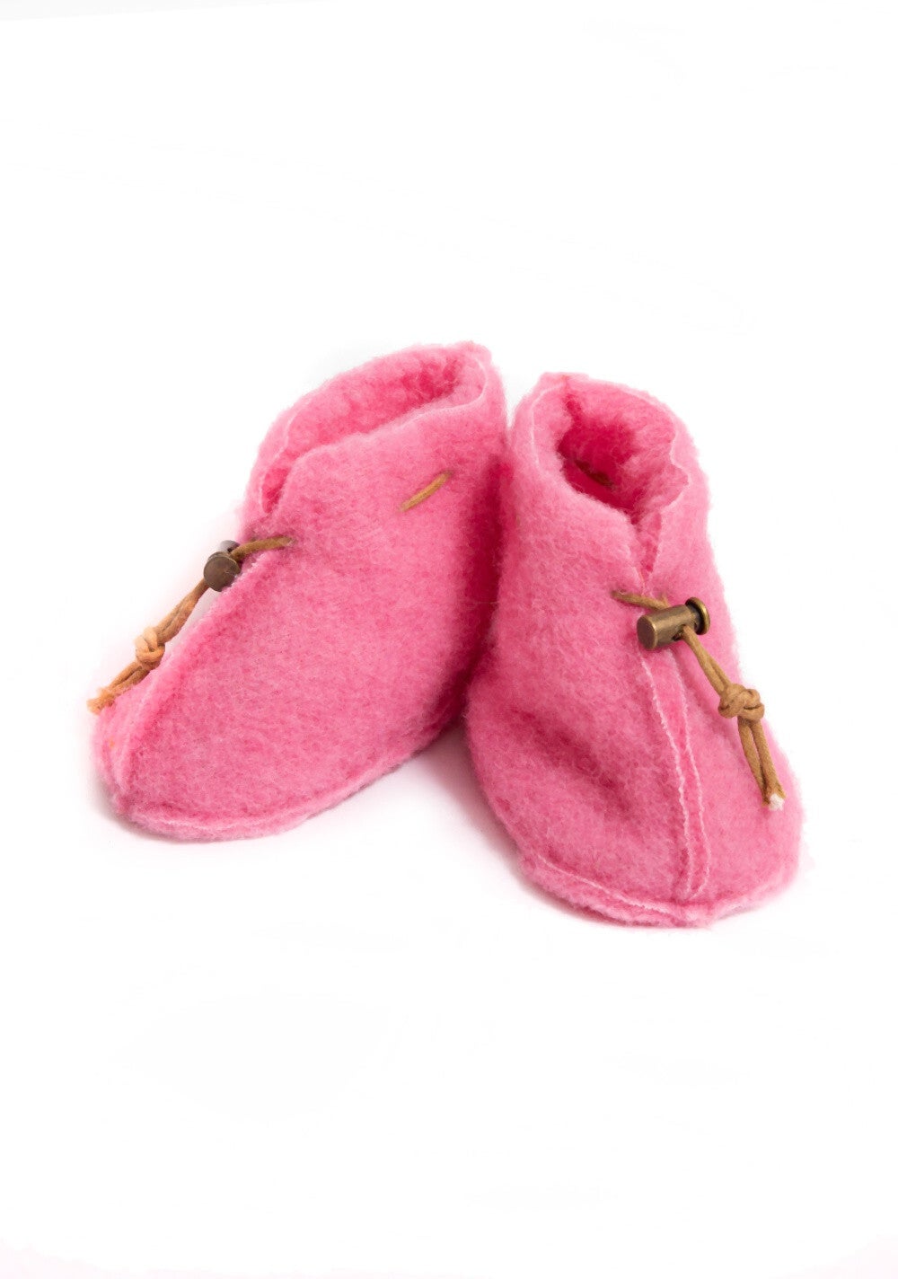 Alwero: wollen babyslofjes bubble gum