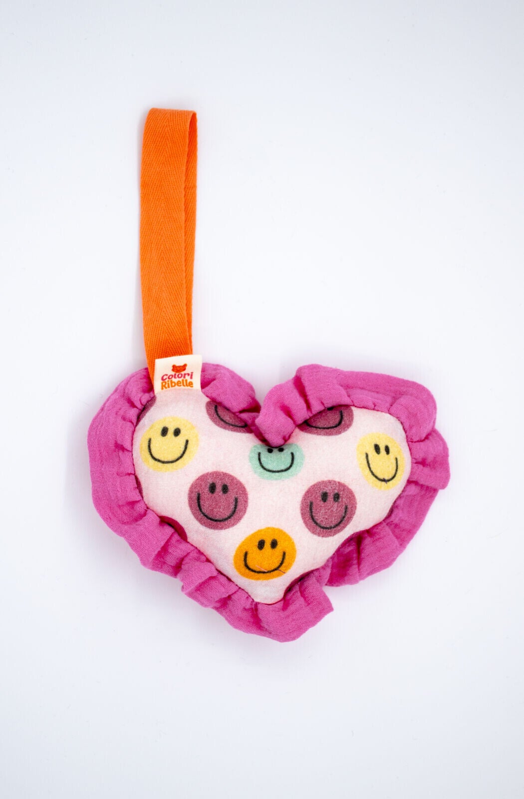 Colori Ribelle: Speenknuffel hart color smiley