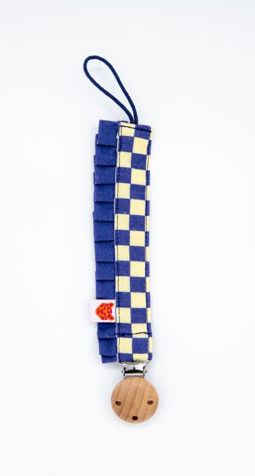 Colori Ribelle: Speenkoord blue rock ruffle