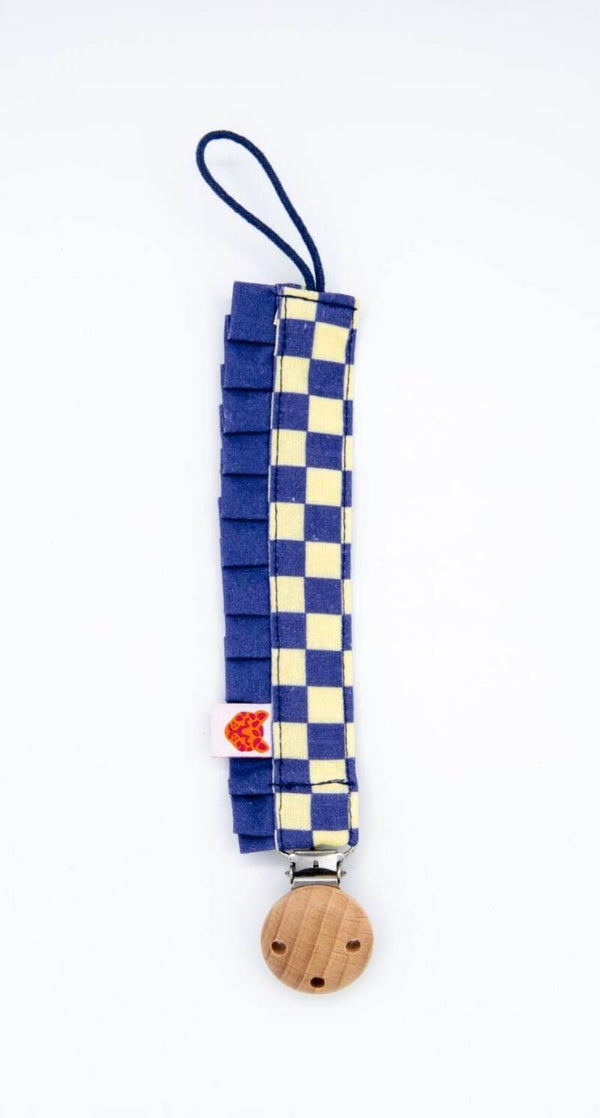 Colori Ribelle: Speenkoord blue rock ruffle