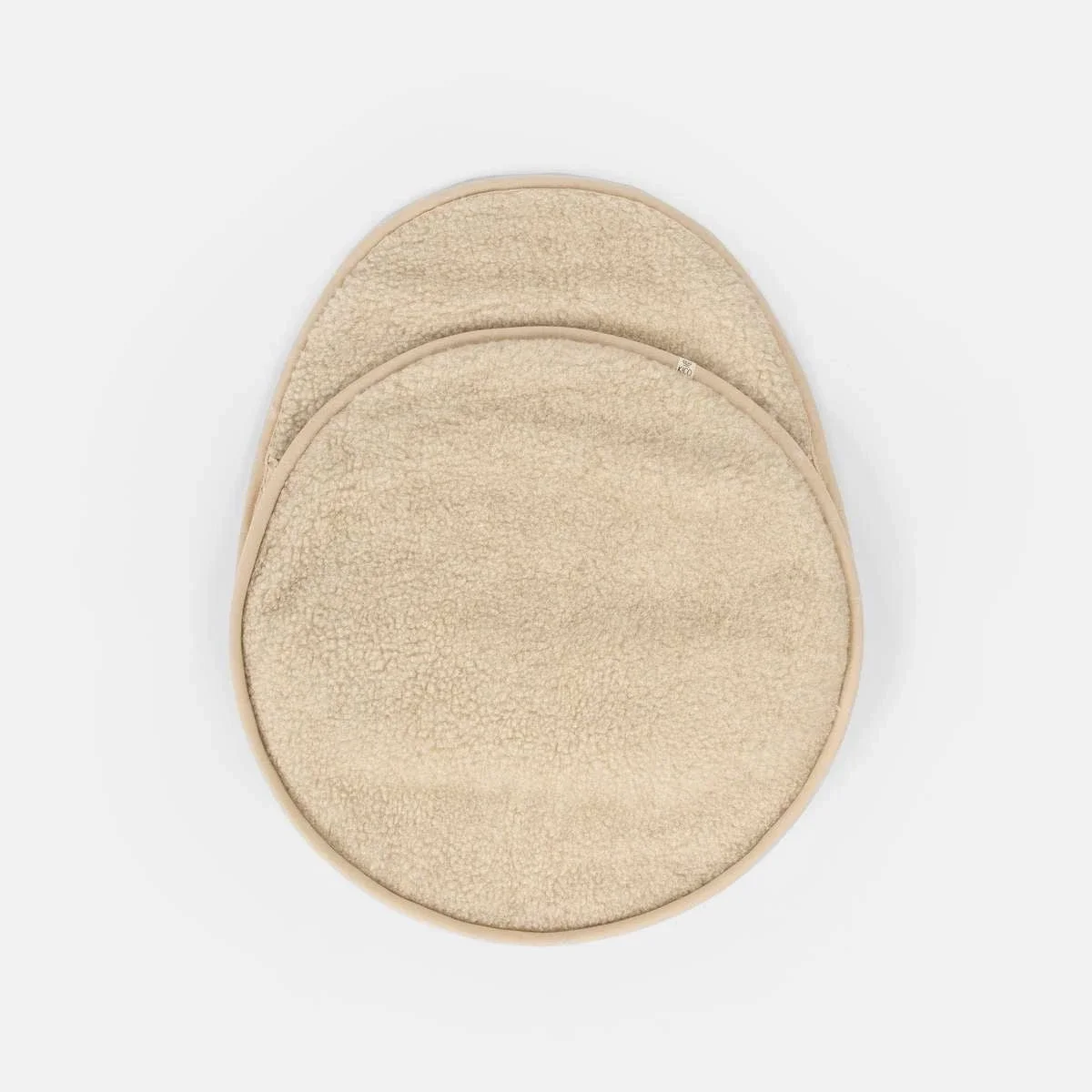 Kico label: Baby voetenzak voor autostoel of maxi-cosi - Merinowol- Beige