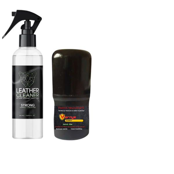 Entretien Similicuir Noir teinté légèrement;