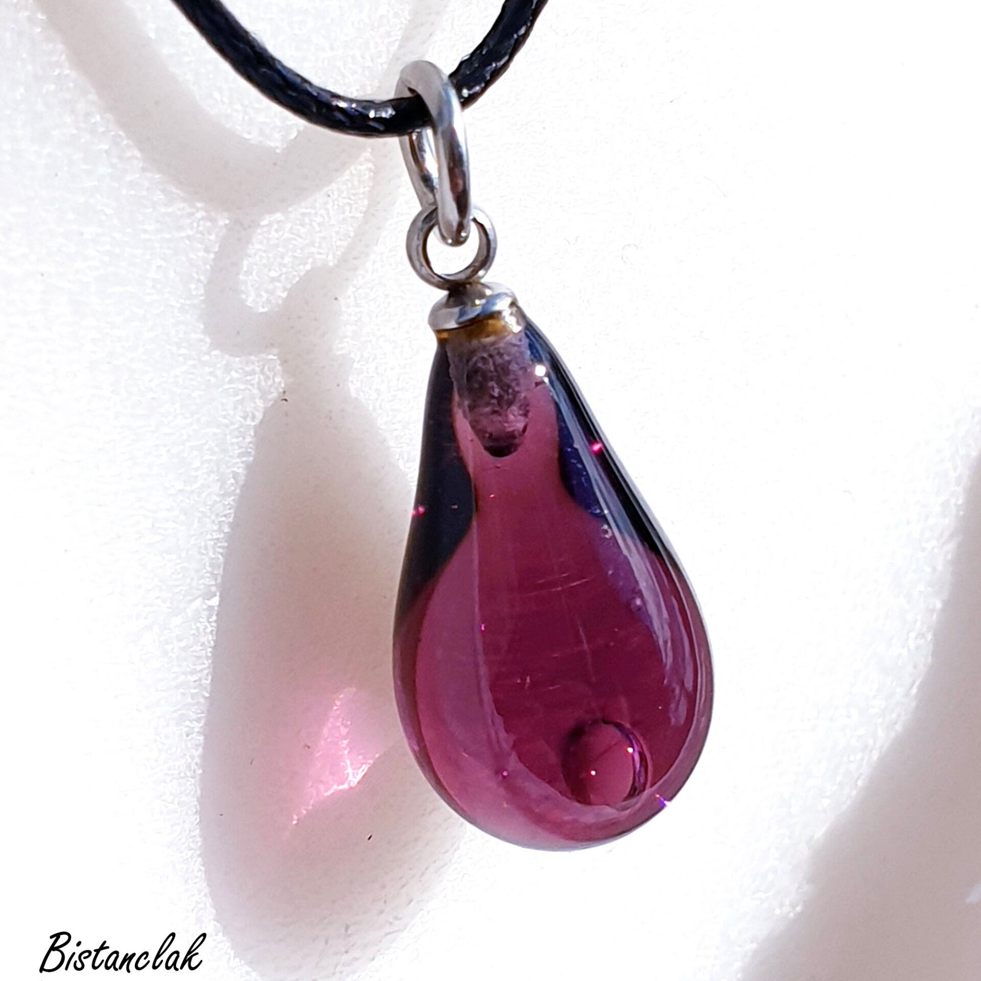Pendentif Goutte pourpre