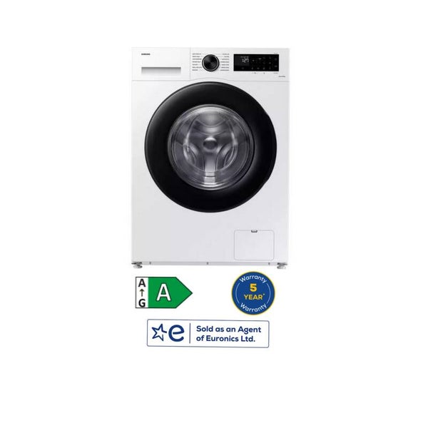 Samsung Series 5 AI Energy WW90CGC04DAEEU 9kg 1400 Spin Smart Washing Machine - White