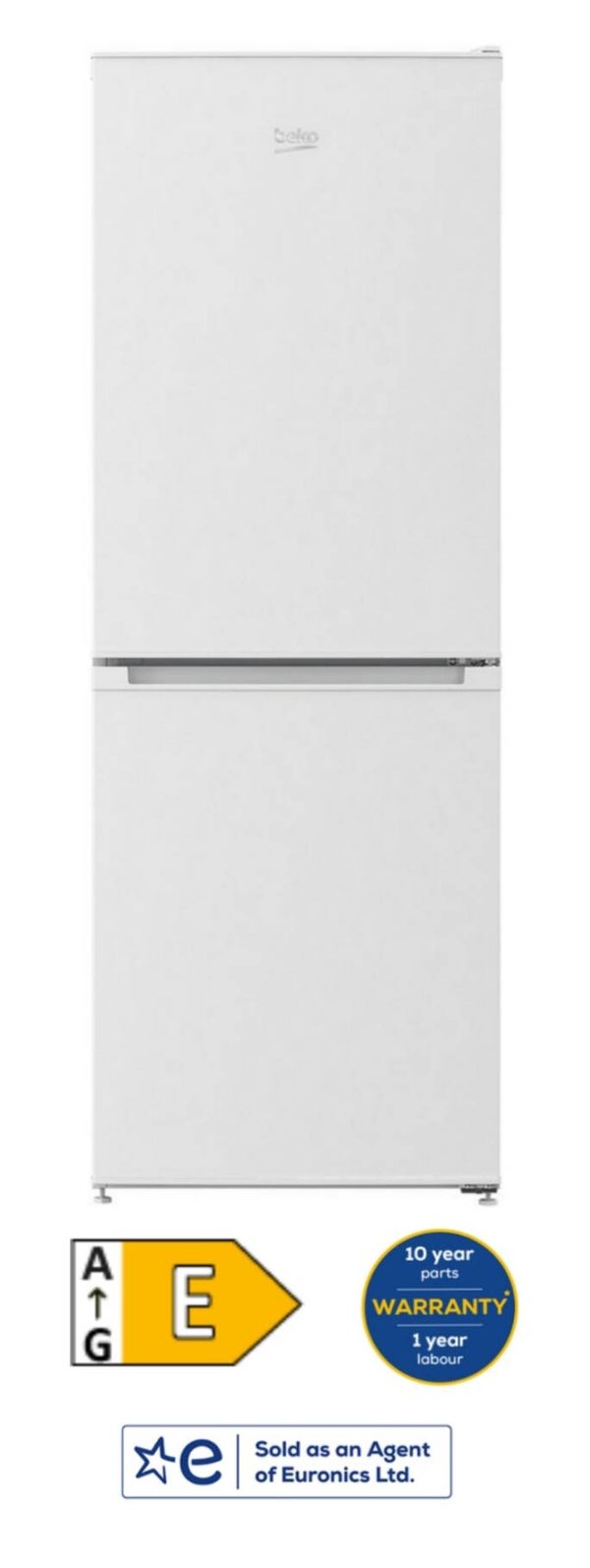 Beko CCFM4552W 54cm 50/50 Frost Free Fridge Freezer - White
