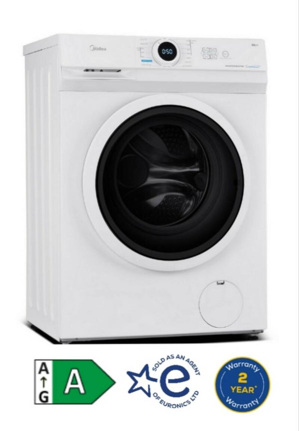 Midea MF10EW70BA 7kg 1400 Spin Washing Machine - White