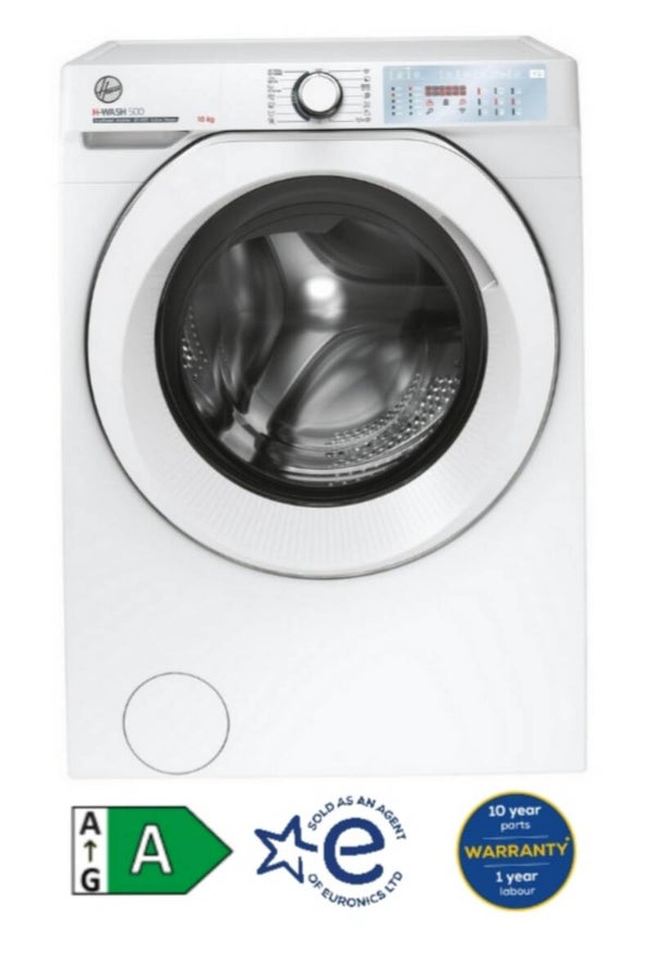 Hoover HWB 410AMC/1-80 10kg 1400 Spin Washing Machine - White