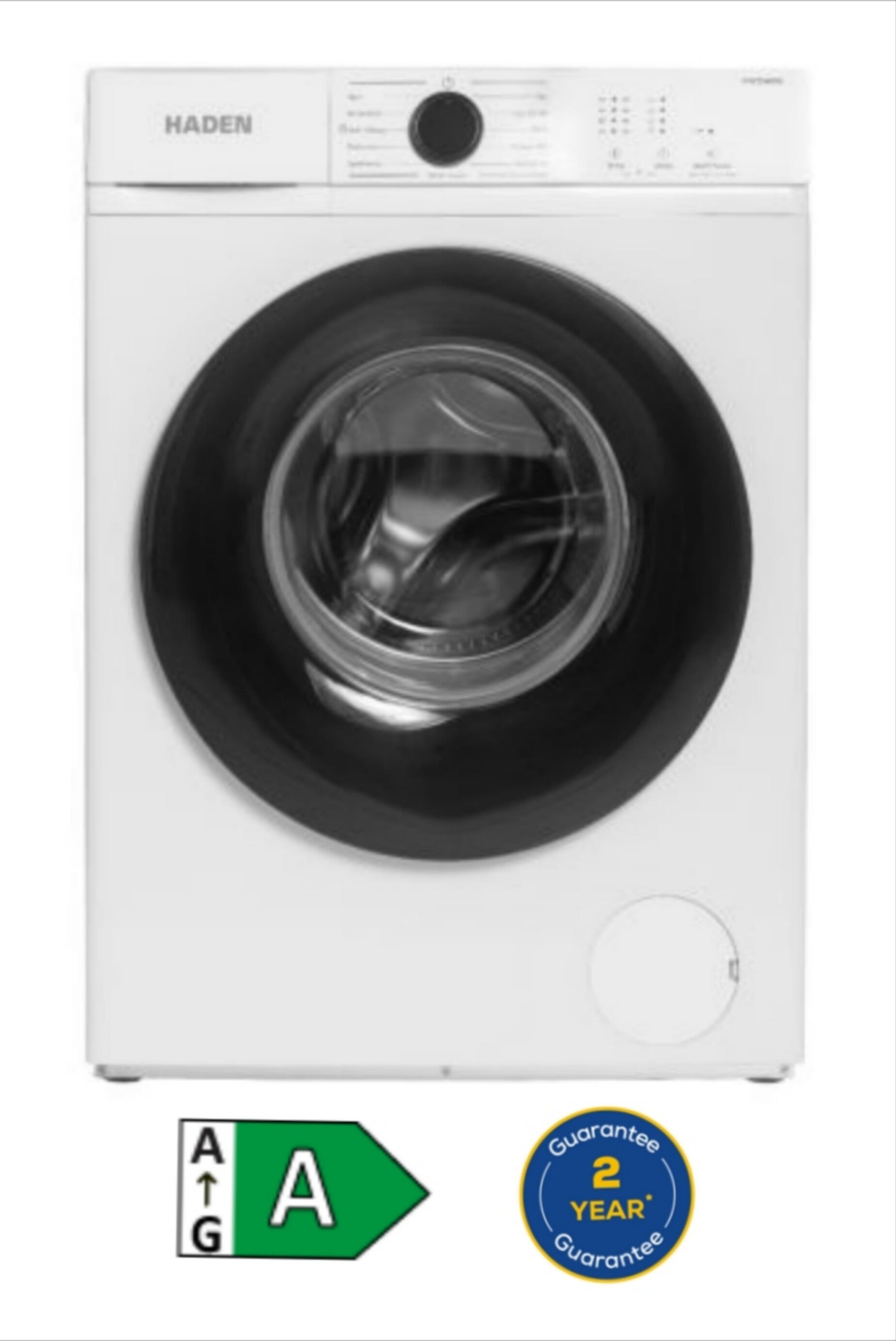Haden HW1240W 7kg 1200 Spin Washing Machine - White