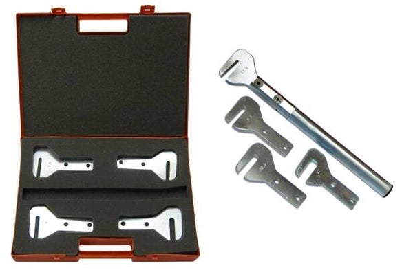 Scharnier richt set 8dlg Art. 55
