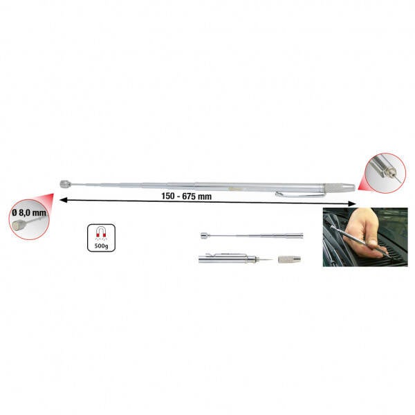 Magneet telescoop priem model  0.5 kg