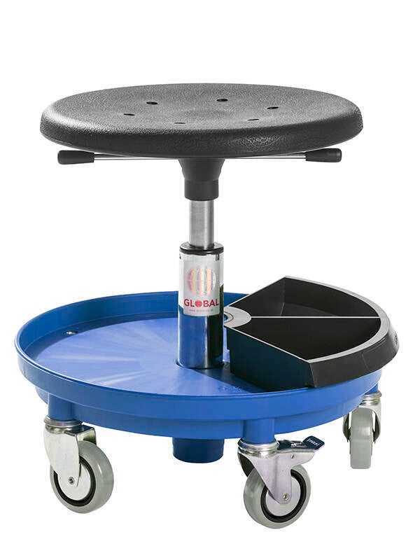 Werkplaatskruk Zwart GLOBAL 36-48cm