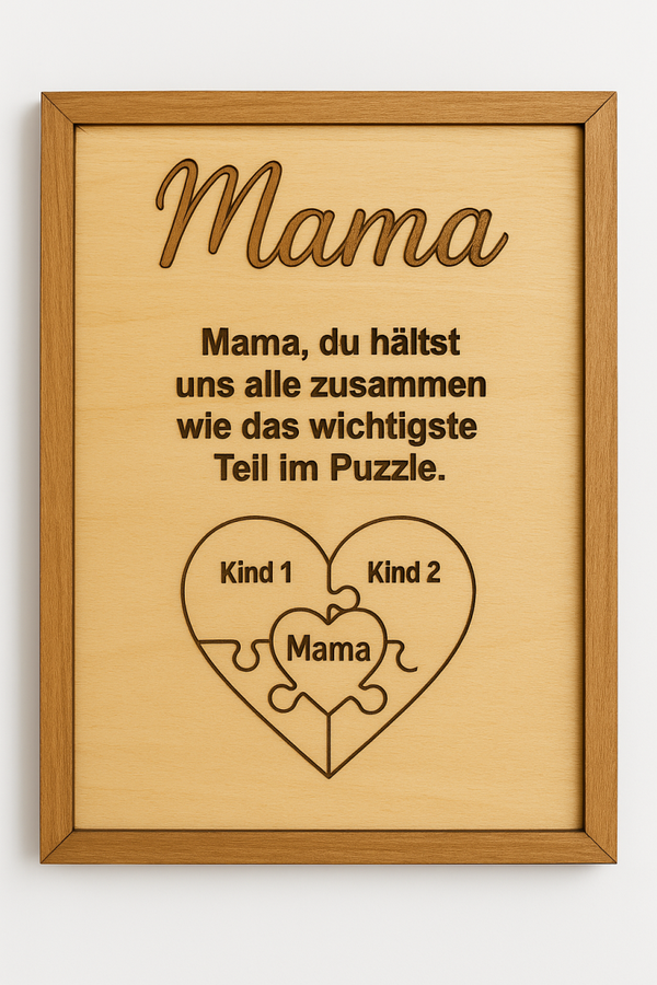 Hochwertiger Bilderrahmen für Mamas oder Papas