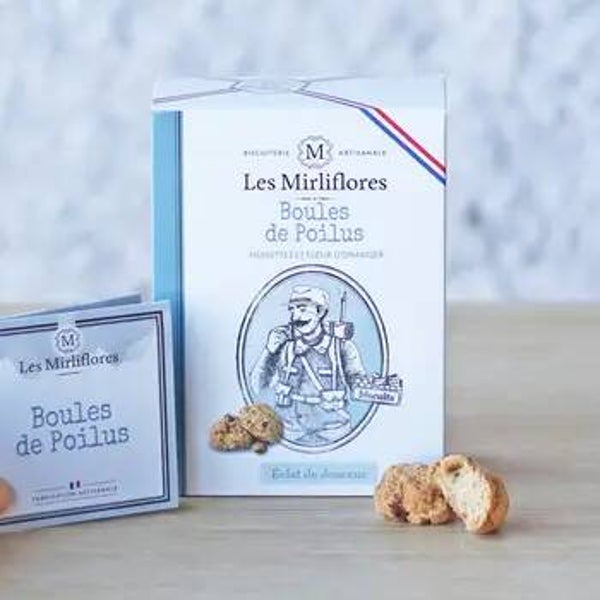 Boules de poilus - noisettes et fleur d'oranger