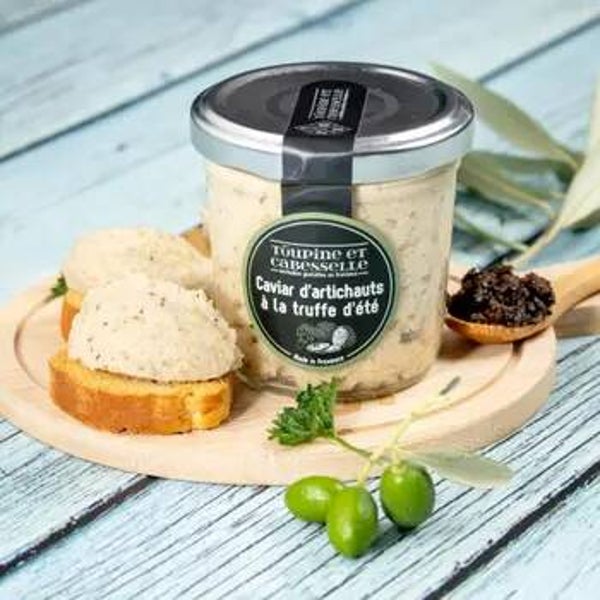 CAVIAR D'ARTICHAUTS A LA TRUFFE D'ETE