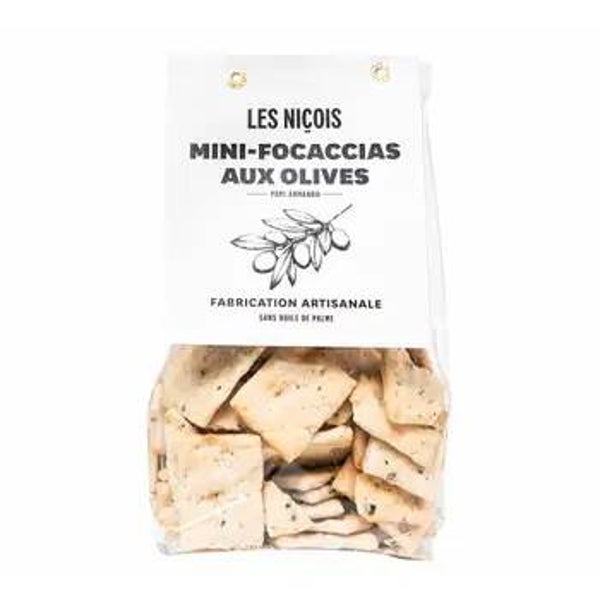 Mini-focaccias aux olives de Papi Armando (200g)