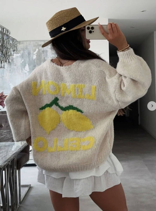 Gilet cardigan LEMON