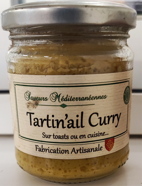 Tartinable tartin'ail curry