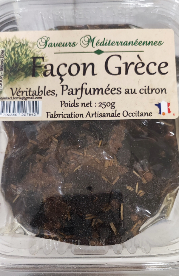 Olive façon Grèce barquette 250g