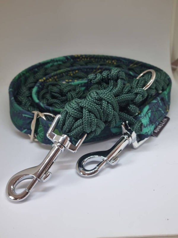 Botanical vibe Leine mit Paracord