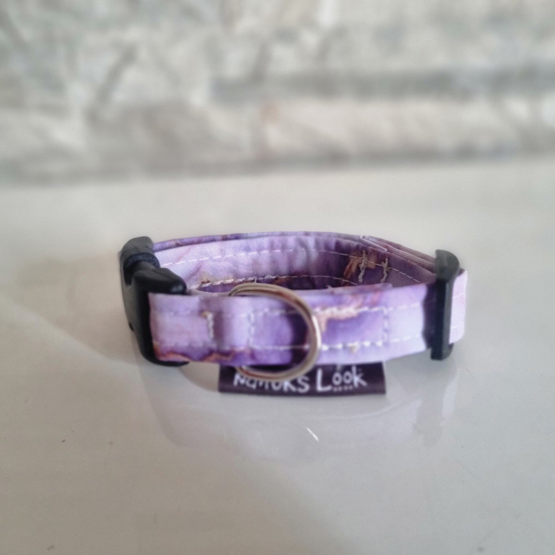 Halsband Marble Deluxe lilac
