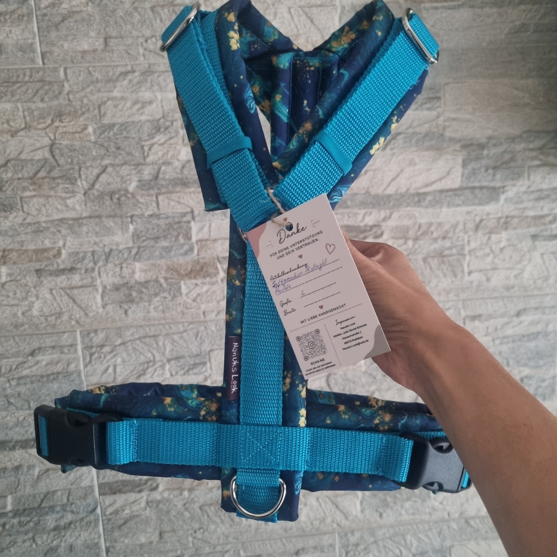 Softgeschirr Marble Midnight L