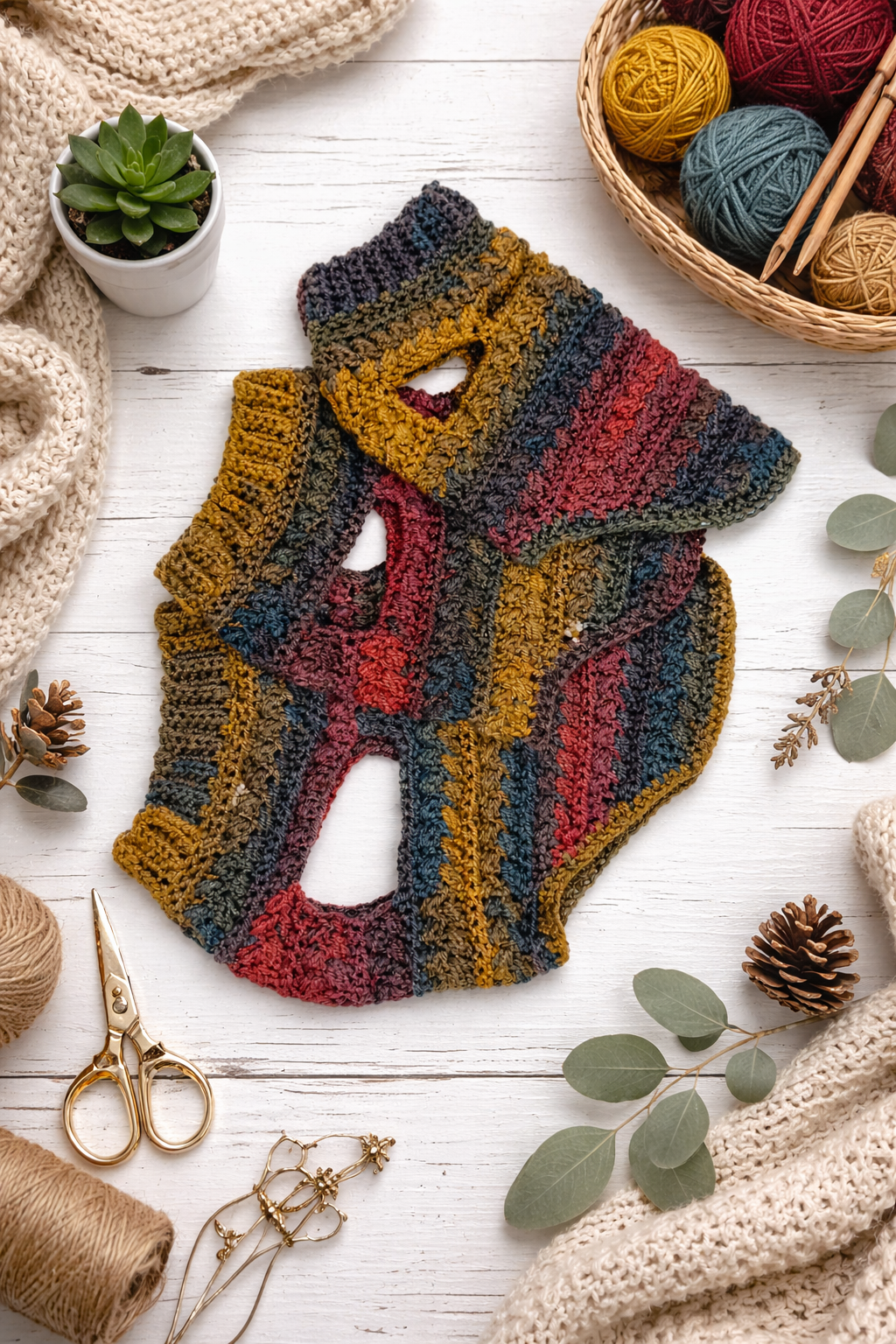 Häkelpullover little Joy