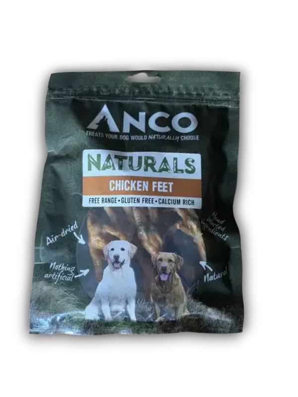 Anco Naturals Chicken Feet 100g
