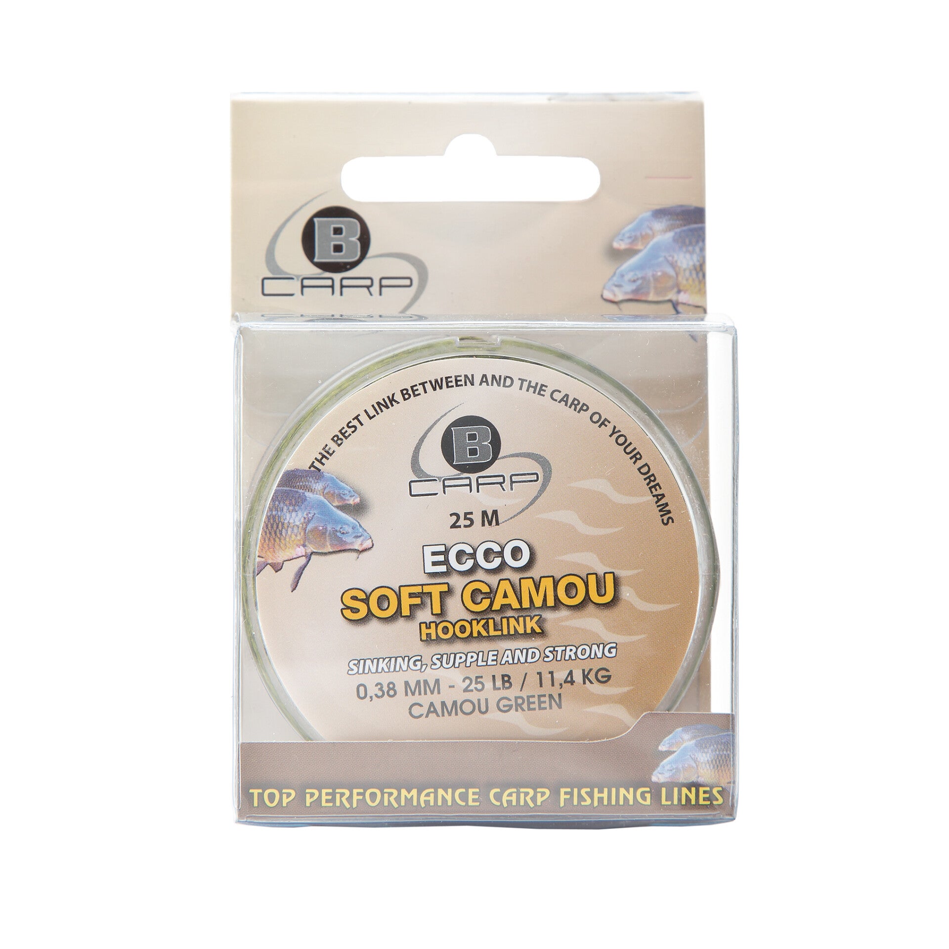 B CARP ECCO SOFT CAMOU HOOKLINK GREEN