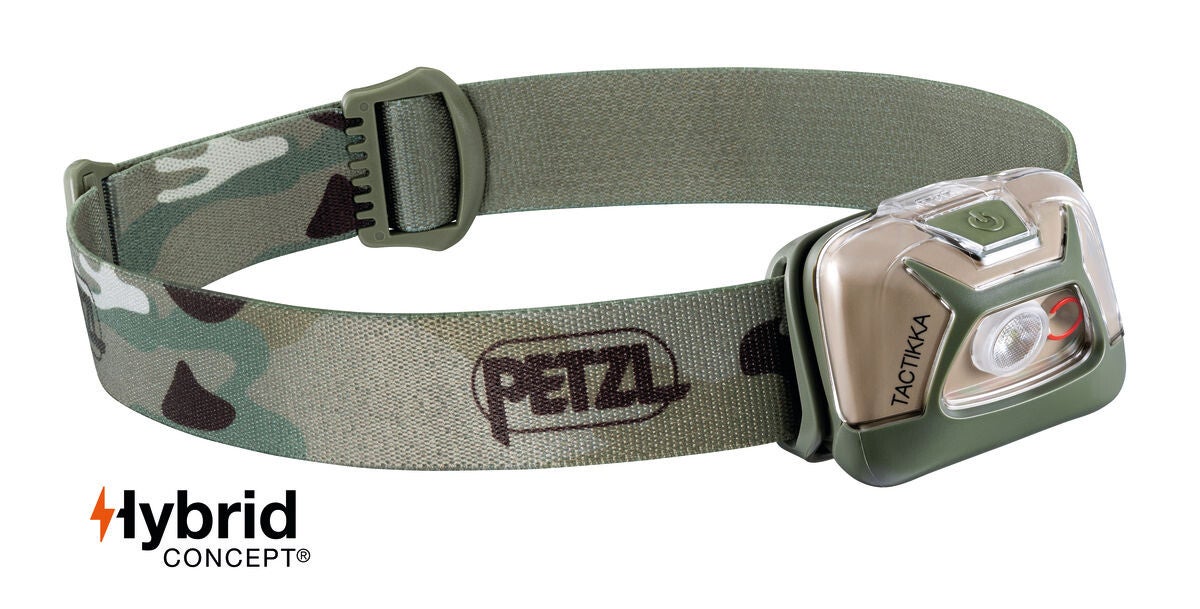 PETZL HOOFDLAMP TIKKINA CAMO 300