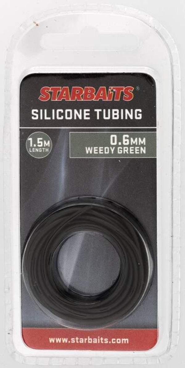 STARBAITS SILICONE TUBING WEEDY GREEN